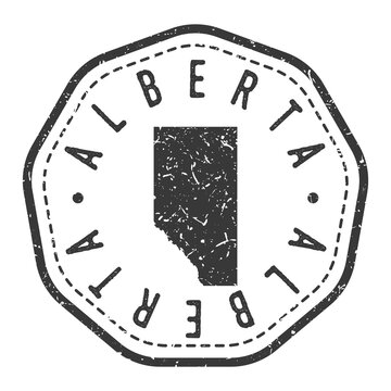 recommend clip art: Alberta, Canada Map Stamp Retro Postmark. Silhouette Postal Passport. Seal Round Vector Icon. Badge Vintage Postage Design.