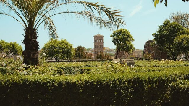 Rome_Forum_Mont Palatin_Fixe_Jardin