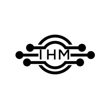 IHM letter logo. IHM best white background vector image. IHM Monogram logo design for entrepreneur and business.	
