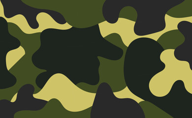 Military pattern background vector illustration.