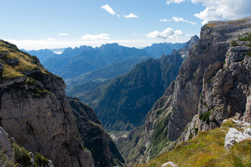 view from the mountain