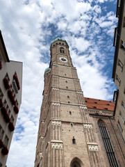 Frauenkirche Cathedral in the center of Munich, Germany