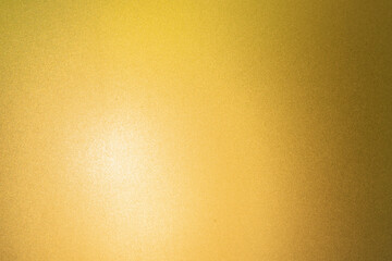 Gold texture light reflection background with yellow metallic foil luxury shiny shine glitter sparkle of bright light reflection. Metal bronze golden surface, celebration, banner, wallpaper