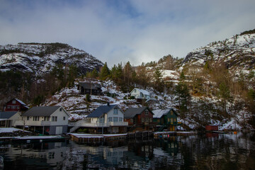 Naklejka premium Norwegischer Fjord