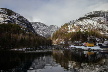 Fototapeta premium Norwegischer Fjord