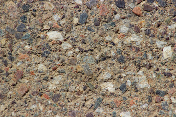 Urban rock pavement texture. City sidewalk background.