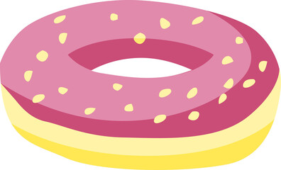 cartoon of donut