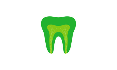 Dental logo template. Concept of the Dentist Logo