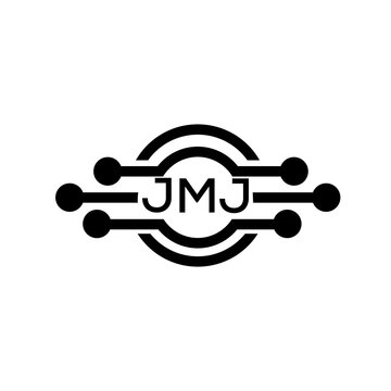 JMJ letter logo. JMJ  best white background vector image. JMJ 
Monogram logo design for entrepreneur and business.	
