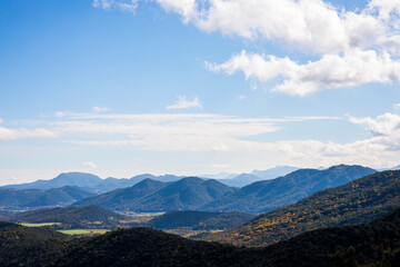 Autumn in Rocabruna, La Alta Garrotxa, Spain