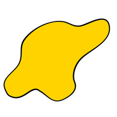 Modern Irregular Line Blob Shape