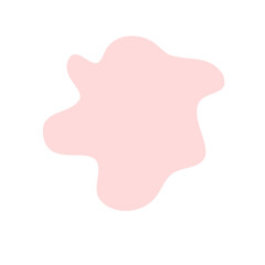 Modern Irregular Line Blob Shape background