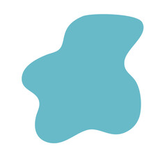 Modern Irregular Line Blob Shape background