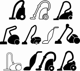 badges vacuum cleaners household appliances, logo