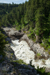 Boulder River at Natural Bridge Falls Recreation Area, Montana