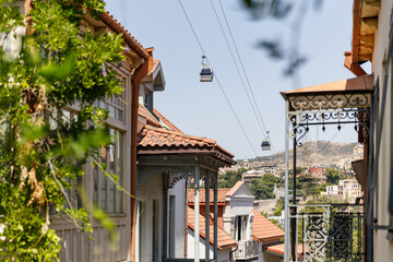 historical center of the old city of dzveli Tbilisi