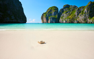 Fototapeta premium The Landscape of Maya Bay, Thailand