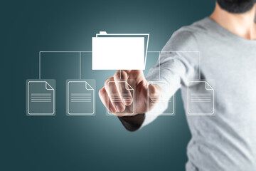 Business sign button web file folder icon