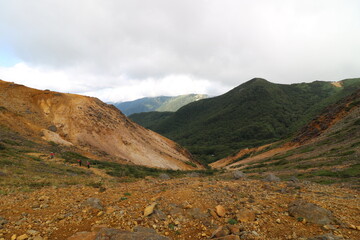 2022年9月の栃木県の茶臼岳の登山