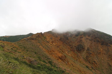 2022年9月の栃木県の茶臼岳の登山