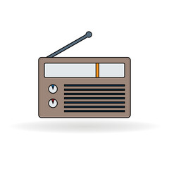 radio illustration