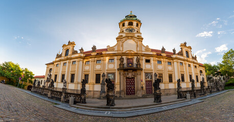 Loreta is a pilgrimage destination in Hradčany, a district of Prague,Czech Republic