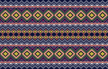 Black and white Persian Ethnic Aztec Pattern Illustration Design for Background, Frame, Border, or Decoration. Inca Design, Ikat, geometric pattern, aboriginal Indian, Navajo