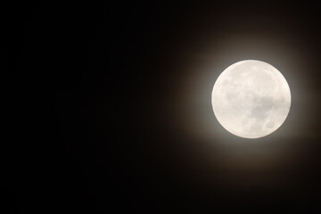Mysterious Moon in the wee hours of the morning.