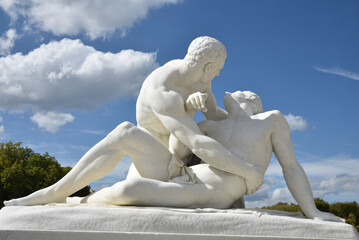 Statues du parc de Rambouillet. France