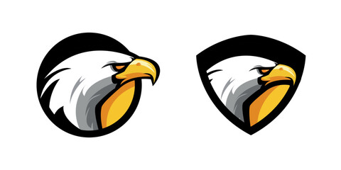 sport eagle emblem template