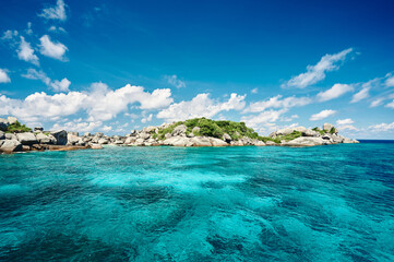 Naklejka premium The landscape of Similan Islands, Thailand
