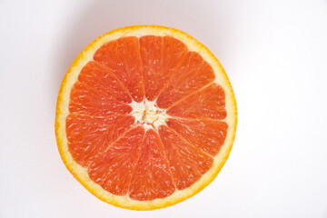 Fototapeta na wymiar slice of orange