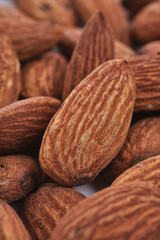 close up of almonds 