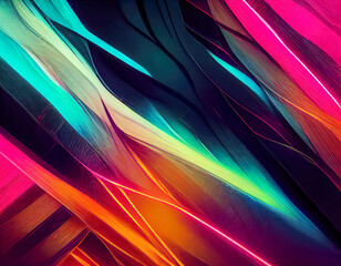 Colorful geometric background. neon color background design. Dynamic shapes composition. abstract backgrounds