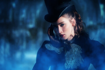 beautiful historical lady