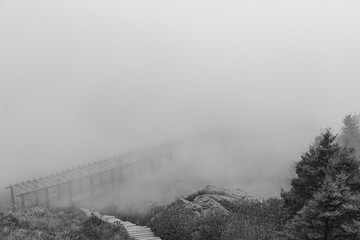 cloud sea of baihua mountain of Beijing China