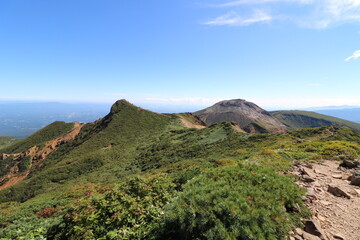 2022年9月の栃木県の茶臼岳の登山
