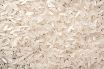 White rice detail close up texture