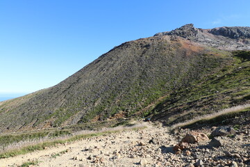 2022年9月の栃木県の茶臼岳の登山