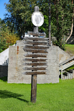 Wegweiser in Kirkenes