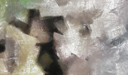 Abstract Painting. Muted colors