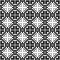Abstract seamless geometric pattern.