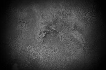 Old wall texture cement dark black gray  background abstract grey color design are light with white gradient background.