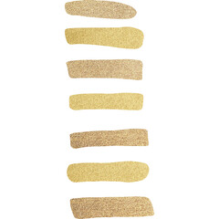 Glitter abstract modern geometric shape for design. Transparent PNG clipart