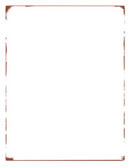 red frame for text or object seasonal holiday weathered