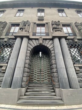Puerta Portal Arquitectura Fachada Estocolmo Suecia