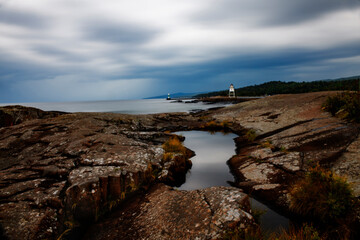 Obraz premium Lake Superior coast