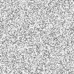 Black squares random pattern background. Abstract halftone. Vector illustration.