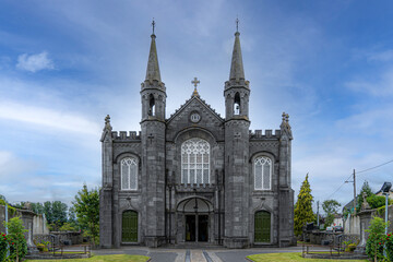 Fototapeta na wymiar St. Canice’s Parish it's dedicated to the city’s namesake and patron saint. The first two chapels were built during the 18th century. Located at Kilkenny, Ireland.