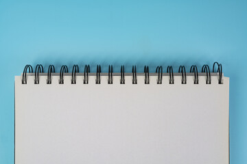 blank sheets notebook